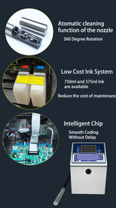 Gleich wie Fastjet 560 CIJ-Tinten strahl drucker in Industrie qualität Datum Grafische Identifizierung Flaschen verschluss Batch-Codier maschine Drucker - Product Image 6