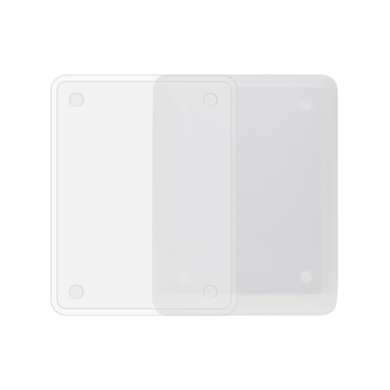 Unlined transparent white