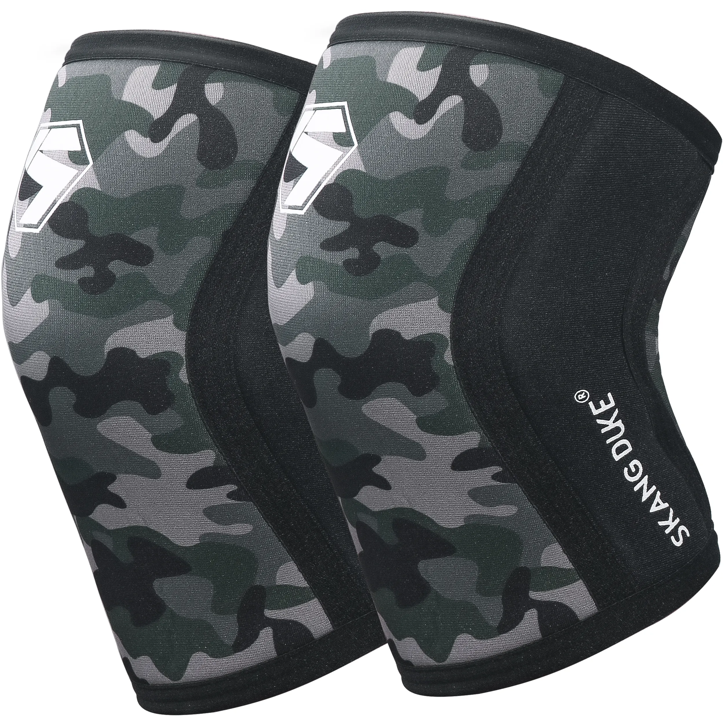 Personnalisé Gym Fitness Entraînement Sport Genouillères Haltérophilie Squats Compression 7mm Néoprène Genouillères