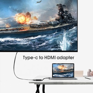 Xput-USB-C a HDMI, Cable USB 3,1 tipo C a HDMI hembra 4K 30Hz, adaptador negro - Product Image 6