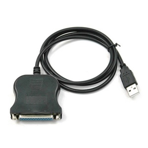 USB 2.0 1.1 1.0公至25针DB25母并行端口打印机适配器电缆LPT双向转换器电线，用于PC LPT - Product Image 4
