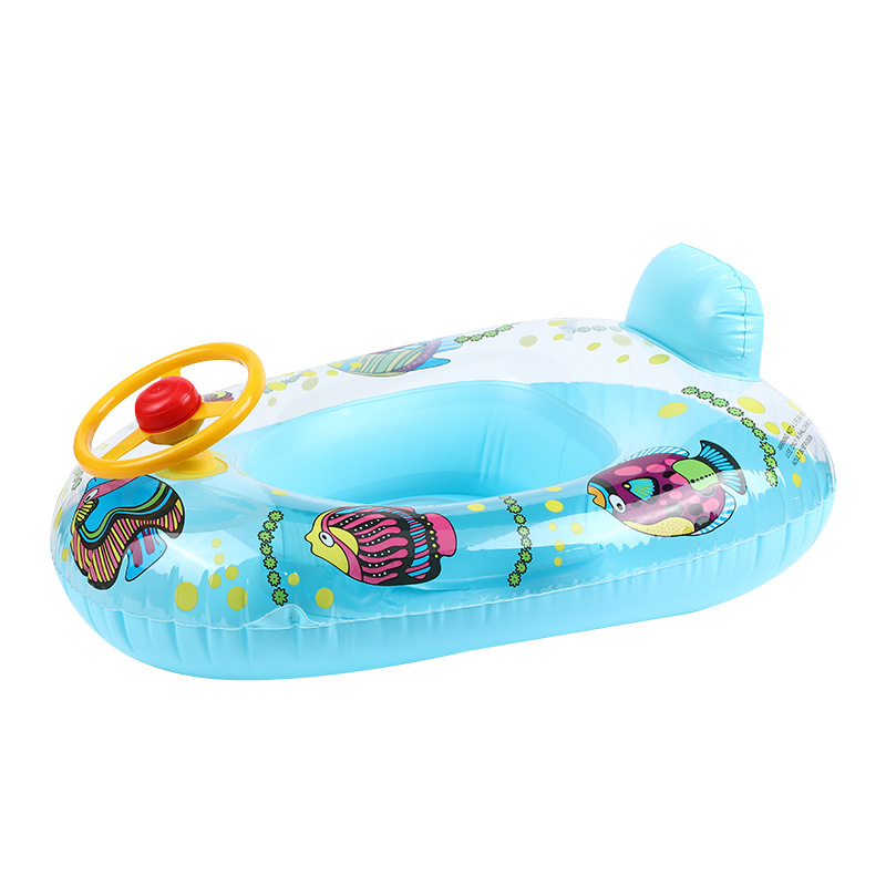 Bateau fishhorn transparent, jaune (moins de 20 kg)
