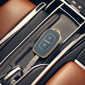 Renault Duster Flip anahtar kutu araba Fob katlanır anahtar aksesuar için özelleştirilebilir Logo - Product Image 6