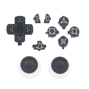 Üretici dayanıklı RGB eylem çapraz işık düğmesi PS5 denetleyicisi için Set tamir Moded parçaları LED düğmeler oyun aksesuarları - Product Image 1
