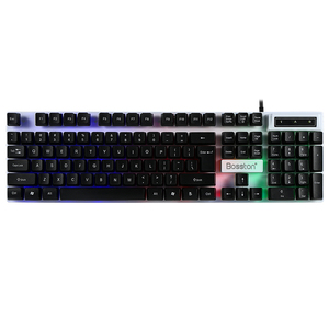 RGB Backlit Mechanical-feel <strong>Keyboard</strong> Sync Your Style Devices and Accuracy for Gaming Pc Home Office Computer External <strong>Notebook</strong> - Product Image 5