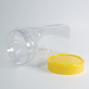 Cấp Thực Phẩm Pet Nhựa Lớn Kẹo Cookie Lollipop Jar <span class=keywords><strong>Container</strong></span> Với Vít Cap Cho Sô Cô La Thực Phẩm Lưu Trữ - Product Image 3