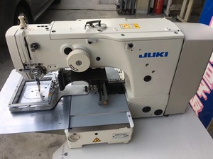 Gebrauchte Jukis 210EN 1510 Muster nähmaschine mit Computer programmierung Direkt antriebs system 150x100mm