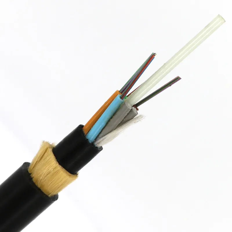 TTI Factory Supply ADSS 4 24 48 Core OEM High Performance Stretch Compression Outdoor Fiber Optic Cable