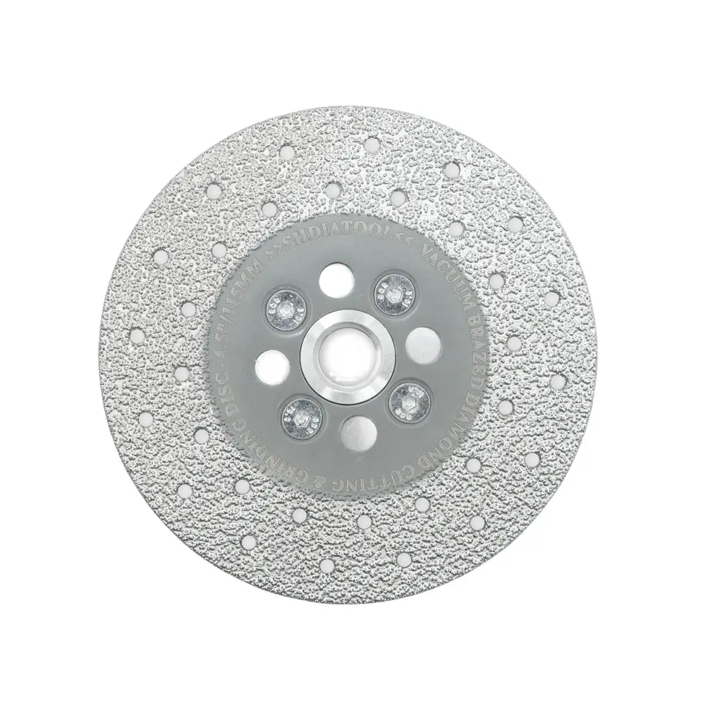 4.5in 115mm 5/8-11 vakuum gelötete diamant schneiden schleifen disc cup rad für beton granit marmor stein fliesen