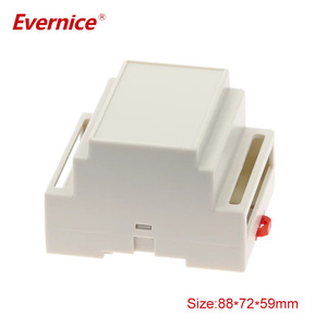 Din Rail <strong>Box</strong> Enclosure PLC Control Boxes Plastic Electronic Enclosure <strong>Box</strong> - Product Image 4