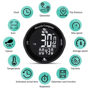 <strong>Wireless</strong> Bike <strong>Computer</strong> Waterproof Bicycle Odometer Multi <strong>Functional</strong> LCD Screen <strong>Cycling</strong> Mountain Bike Speed Meter - Product Image 5