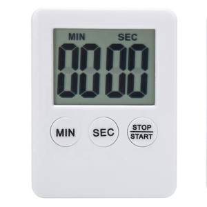 Nuovo 1Pc 7 colori Super sottile LCD schermo digitale Timer da cucina cottura quadrata conto alla rovescia sveglia con magnete - Product Image 2
