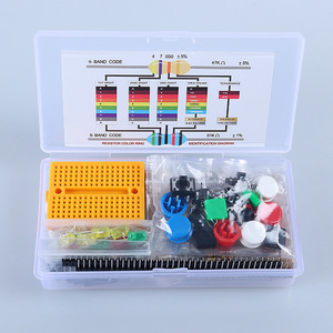 Eparthub Electronic Hobbyists Universal Basic Components Kit Parts Kit Suitable for Maker Learning and Various <strong>Projects</strong> - Product Image 3