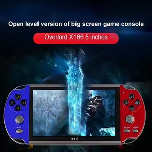 X16ポータブルミニハンドヘルドPsビデオゲームコンソールレトロ6.5インチスクリーン内蔵6800ゲームクリスマスギフトビデオコンソール - Product Image 6