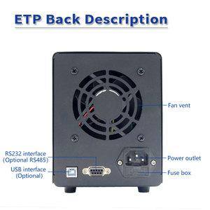 Alimentatore di commutazione programmabile RS232/porta USB per collegare il Software per PC regolato da banco da laboratorio 30V 5A 10A - Product Image 5