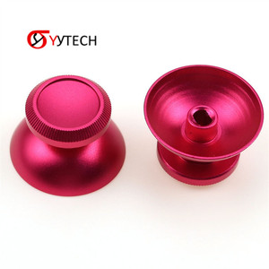 SYYTECH ปุ่มควบคุมเกมโลหะทรงเห็ด3D,ปุ่มติดจอยสติ๊กสำหรับเปลี่ยนอุปกรณ์เสริม Xbox One PS4จำนวน1คู่/2ชิ้น - Product Image 1