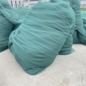 Hdpe ירוק קלוע רשתות דיג מנוקד למכירה