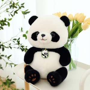 Großhandel individuelles niedliches weiches Plüsch Karikatur Panda-Buchstaben Mehrfaches Panda-Plüschtied - Product Image 6