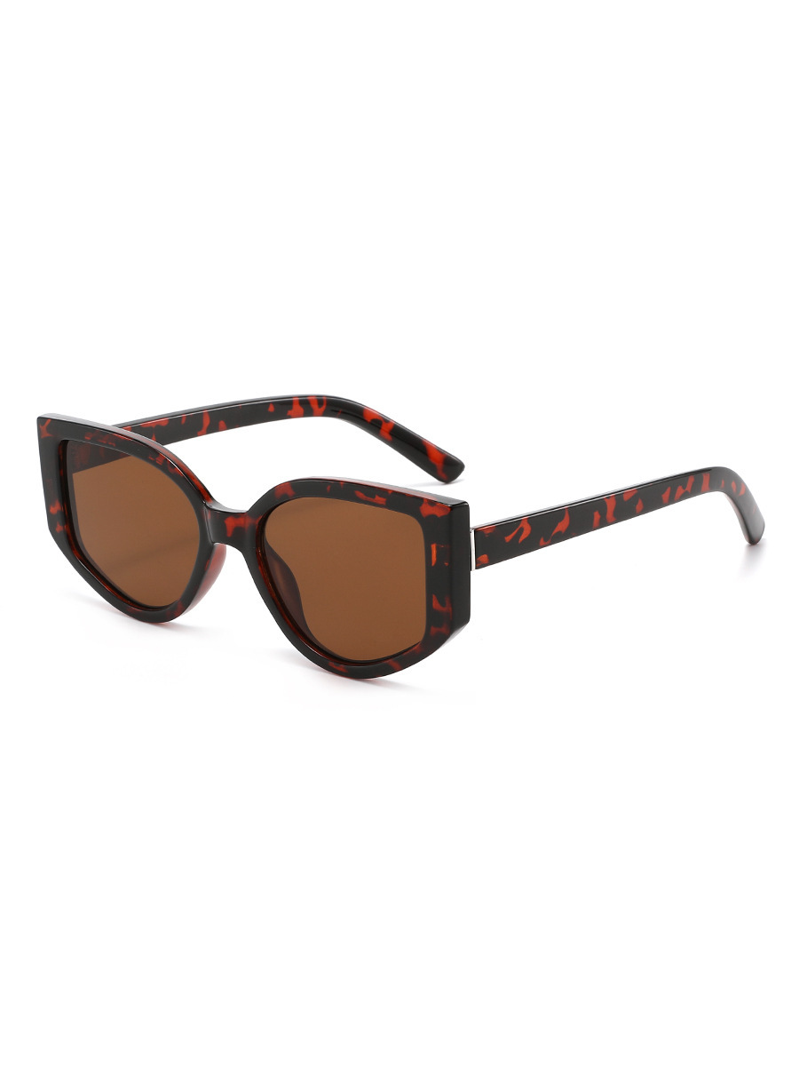 Leopard print frame tea slice