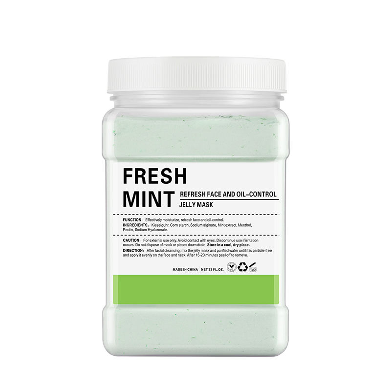 Polvo de mascarilla de menta