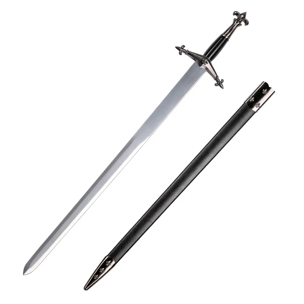 Декоративный исторический меч из нержавеющей стали, 85 см
