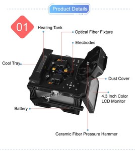Manufacturer Original Fast Micro Core Alignment Machine Motors Optical <strong>Fusion</strong> <strong>Splicer</strong> for Fiber Optic Equipment PON SM ONT