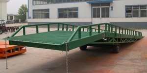Plataforma de descarga de contenedores de puente de embarque móvil: plataforma de carga y descarga de carga de vehículos que se puede mover - Product Image 2