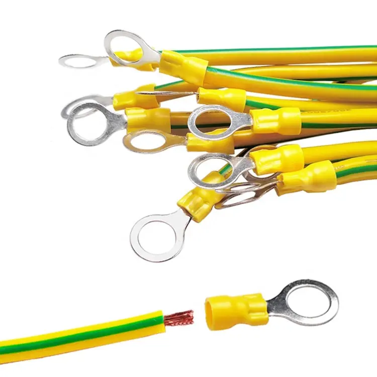 HUA DIAN GREEN/ YELLOW EARTH CABLE PHOTOVOLTAIC PANEL GROUNDING WIRE