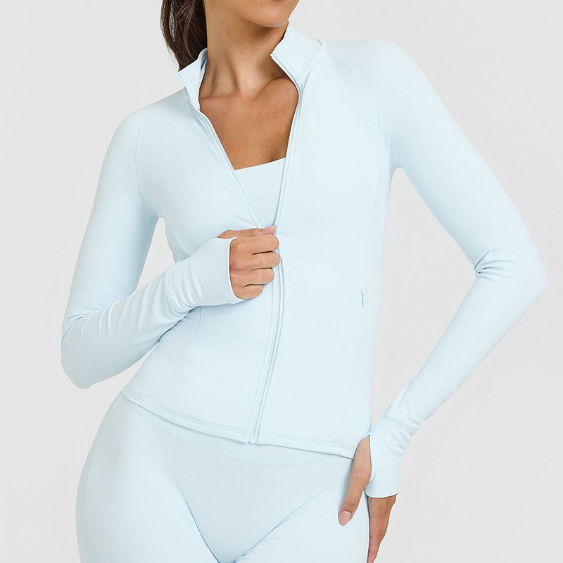Veste bleu clair