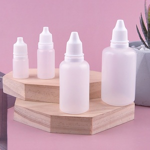 Customized <strong>Empty</strong> <strong>5ml</strong> 10ml 15ml 20ml 30ml PE Plastic Painting <strong>Bottles</strong> with Pointed Mouth and Theft-proof Cap - Product Image 2