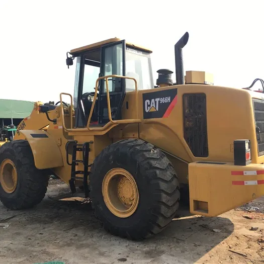 Equipamentos de segunda mão máquina caterpillar 966H barato carregador frontal preço/usado carregador de gato 966h para venda quente