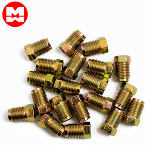 M10 * 1 fren hattı parçaları 3/16 "tüp ters Flares metrik sonu Union fındık için Set - Product Image 1