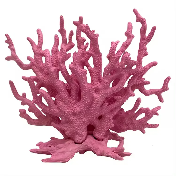Schönes Aquarium-Ornament rote künstliche weiche Korallen für Aquarium