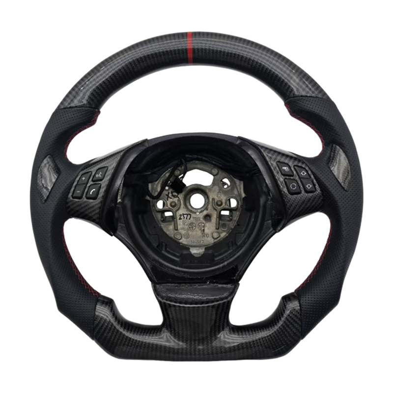 คาร์บอนไฟเบอร์ + หนังที่มีรูพรุน + แถบตะเข็บสีแดง + ไม่มีไม้พาย