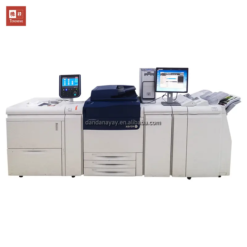 Tengneng V80 tái sản xuất máy in cho Xerox versant 80 in sao chép scan đa chức năng sử dụng tân trang Máy photocopy màu