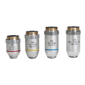 Phenix消色差物镜4X 10X 40X 100X实验室生物显微镜 - Product Image 1