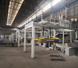 Gypsum Hollow <strong>Block</strong> Making <strong>Machine</strong> <strong>Building</strong> Material Brick Making Machinery with the Cure System/<strong>automatic</strong> Finger Cart/Elevator - Product Image 1