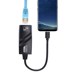 Hoch kompatibler USB 3.1 Typ C-Stecker auf Gigabit RJ45-Ethernet-Netzwerk-LAN-Adapter für Laptops - Product Image 5