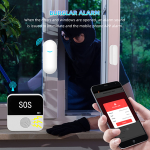 Kit de sistema de alarma de seguridad inteligente para el hogar Tuya, sistema antirrobo WiFi, juegos de alarma de larga distancia, seguridad multiprotección para el hogar - Product Image 4