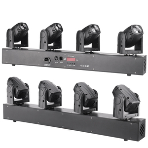 Baisun marka gece kulübü Sharpy Dj ekipmanları 4 adet 10W RGBW 4in1 LED ışın hareketli kafa ışık - Product Image 2