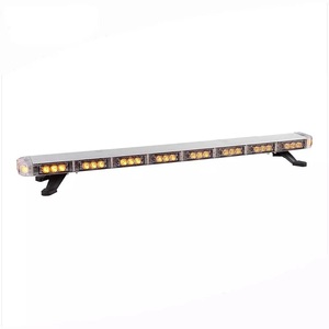 Mühendislik projesi uyarı ambulans R65 e-mark itfaiye kamyonu trafik düşük profil Amber yanıp sönen Led acil Lightbar - Product Image 6