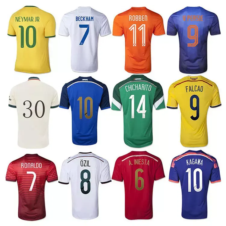 Playeras de fútbol, uniformes de fútbol, camisa de flamenco, brasil, ropa de fútbol de portugal, camiseta