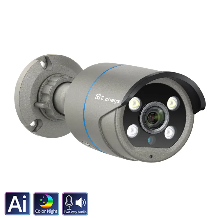 Outoodr-caméra de Surveillance longue Distance IP HD dc 12v, étanche, avec application Mobile, vision HD