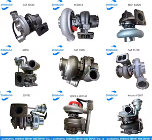 Mühendislik makine parçaları ekskavatör Turbo B3.3 Qsb3.3 4BT3.3 dizel motor Turbo şarj Cummins için - Product Image 5