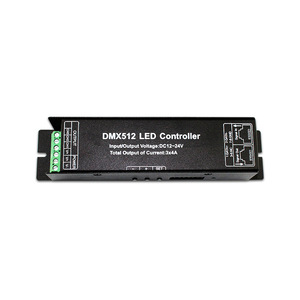 24 canales DMX512 RGB LED controlador decodificador atenuador controlador PWM Manual para 5050 RGB RGBWW LED Strip 3 * 8A RoHS - Product Image 2