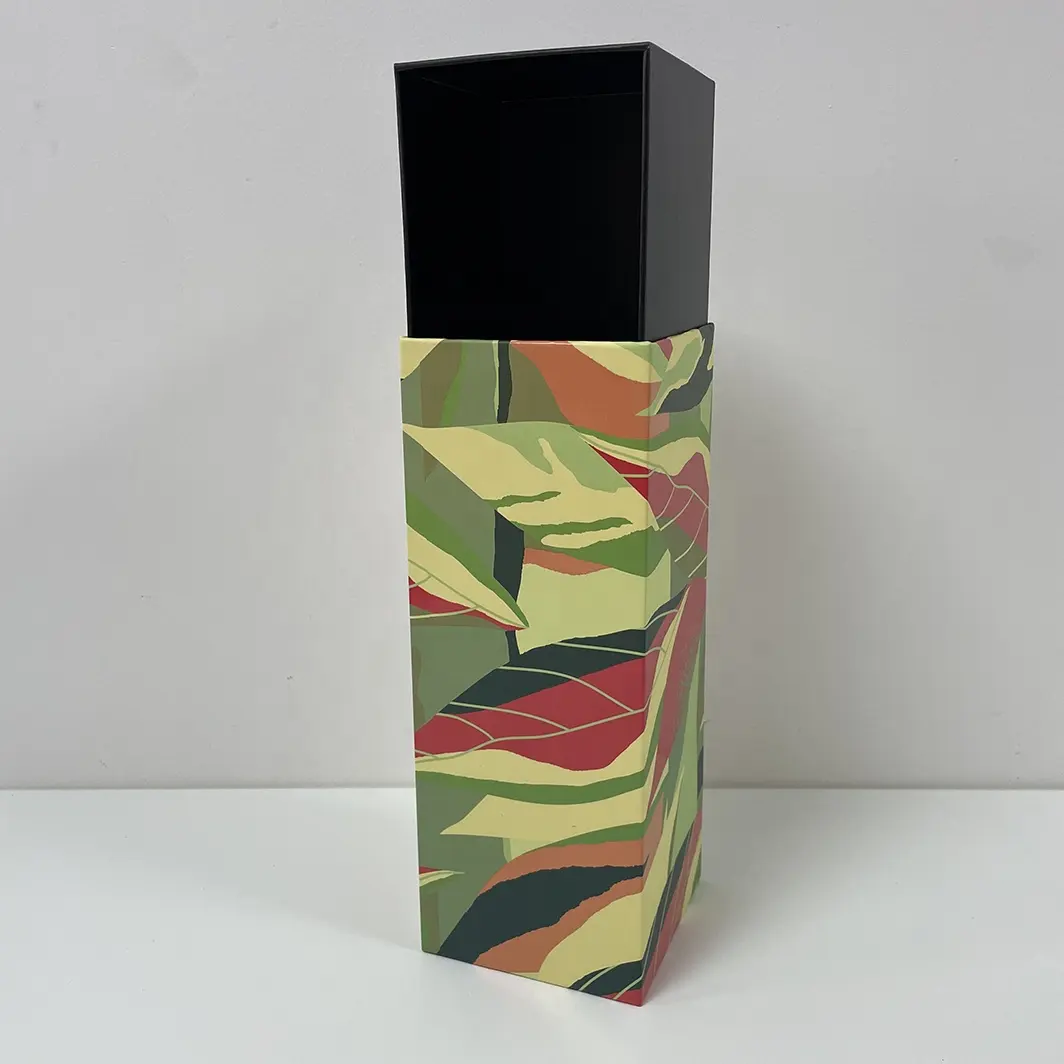 Reciclado papel gaveta difusor caixas criativo design quadrado reed difusor embalagens