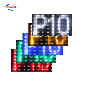 Modulo di visualizzazione per esterno sottotitoli per schermo a scorrimento DIP P10 modulo Display a LED bianco singolo schermo con testo modificabile - Product Image 4