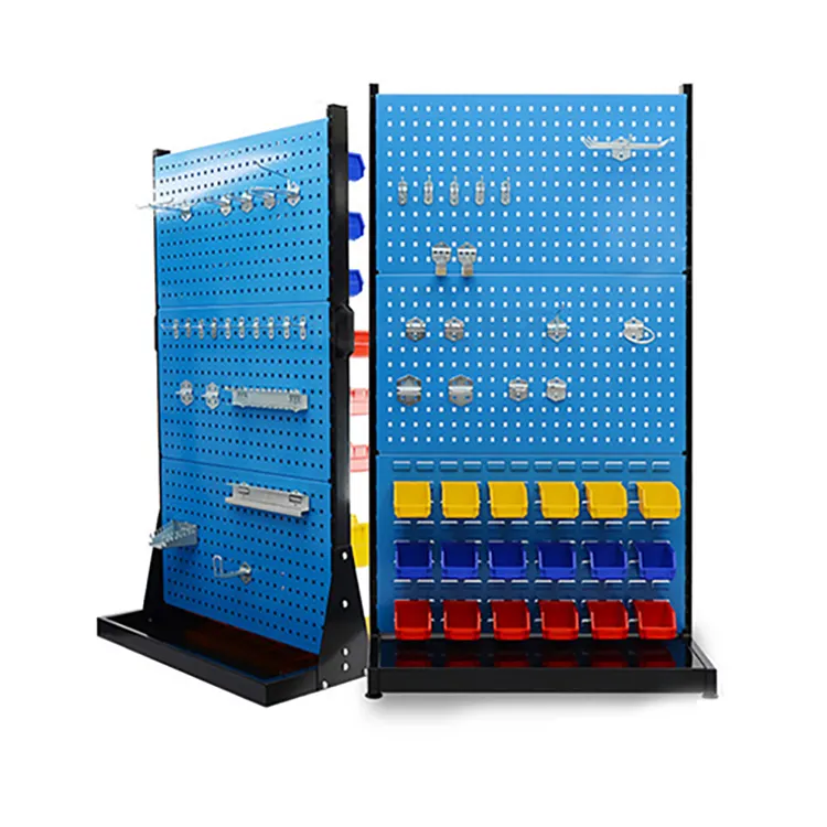 Espositore per supermercato appeso scaffale per ripiano gancio per pannello forato parti strumento di stoccaggio strumenti Hardware espositore per strumenti