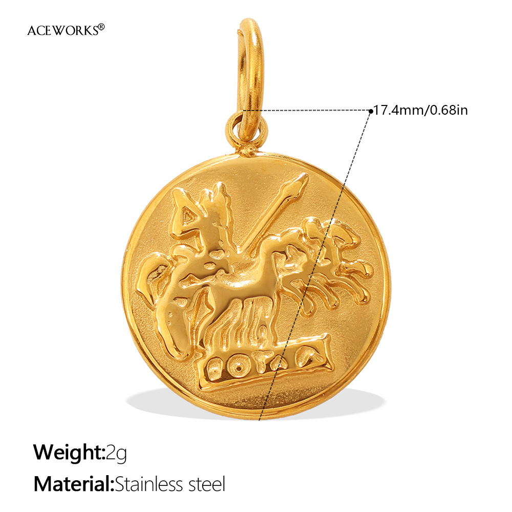 Pièce de monnaie de chevalier en or