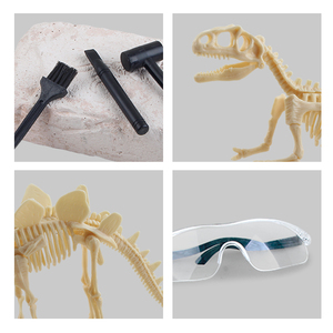 DIY恐龙化石挖掘套件仿真迷你恐龙玩具DIY教育组装恐龙化石玩具 - Product Image 4